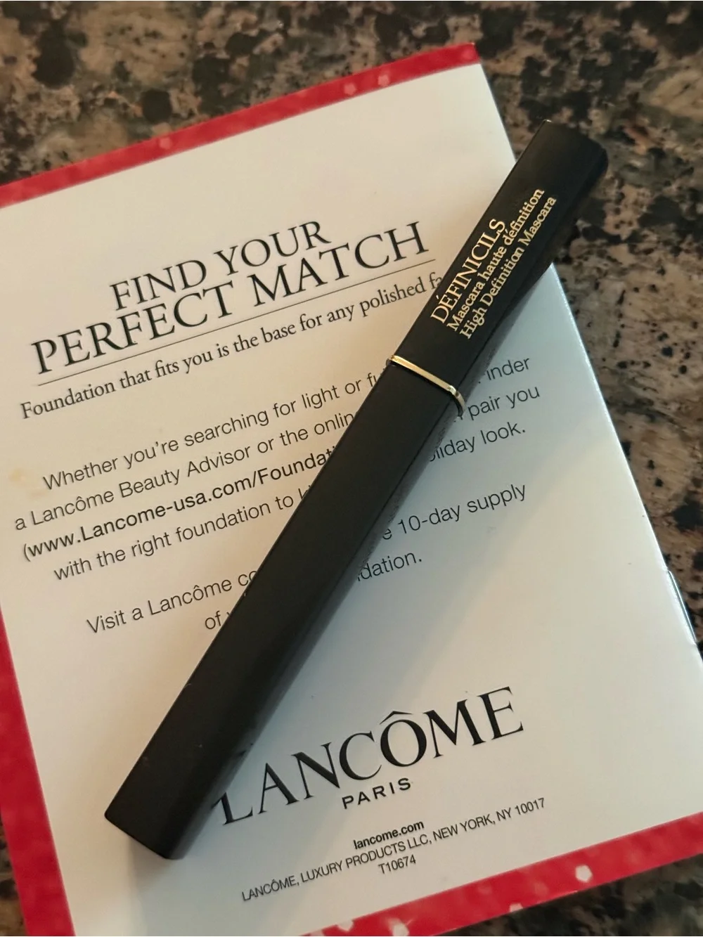 NWOT Lancome Black Definicils Mascara & Le Crayon Khol Black-Brown Eyeliner Set